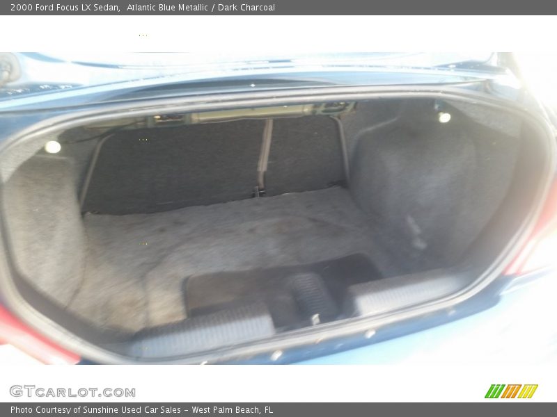 Atlantic Blue Metallic / Dark Charcoal 2000 Ford Focus LX Sedan