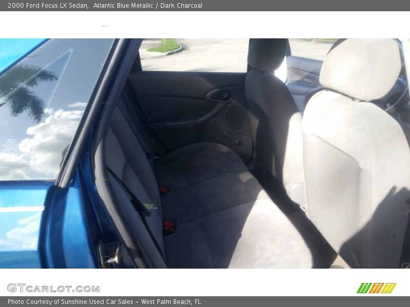 Atlantic Blue Metallic / Dark Charcoal 2000 Ford Focus LX Sedan