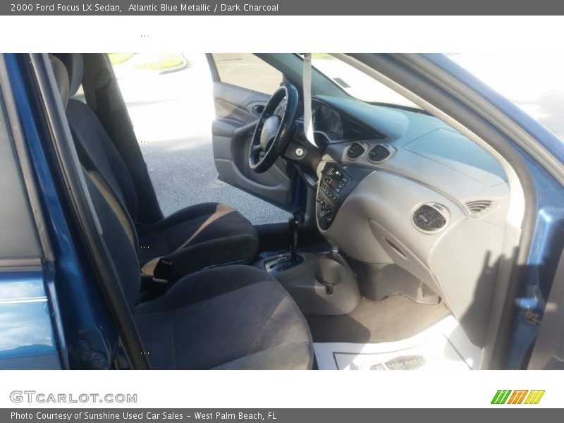 Atlantic Blue Metallic / Dark Charcoal 2000 Ford Focus LX Sedan