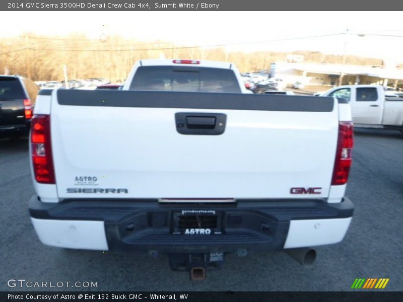 Summit White / Ebony 2014 GMC Sierra 3500HD Denali Crew Cab 4x4