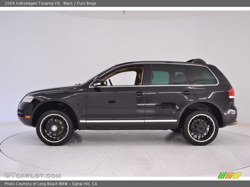 Black / Pure Beige 2004 Volkswagen Touareg V8
