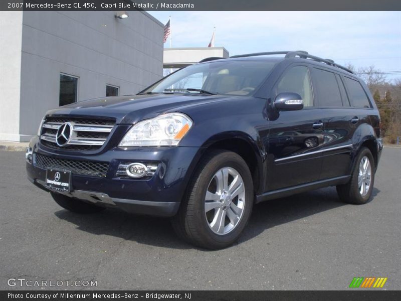 Capri Blue Metallic / Macadamia 2007 Mercedes-Benz GL 450