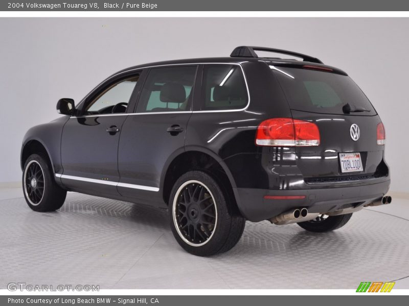 Black / Pure Beige 2004 Volkswagen Touareg V8