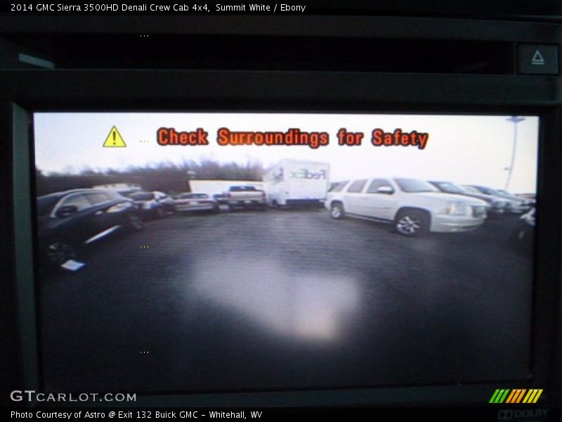 Summit White / Ebony 2014 GMC Sierra 3500HD Denali Crew Cab 4x4