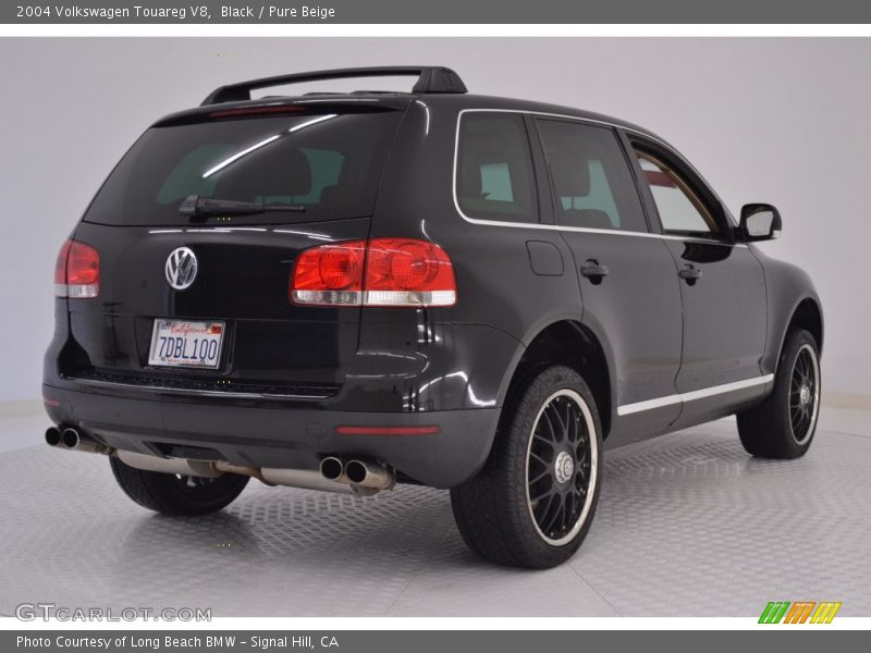 Black / Pure Beige 2004 Volkswagen Touareg V8