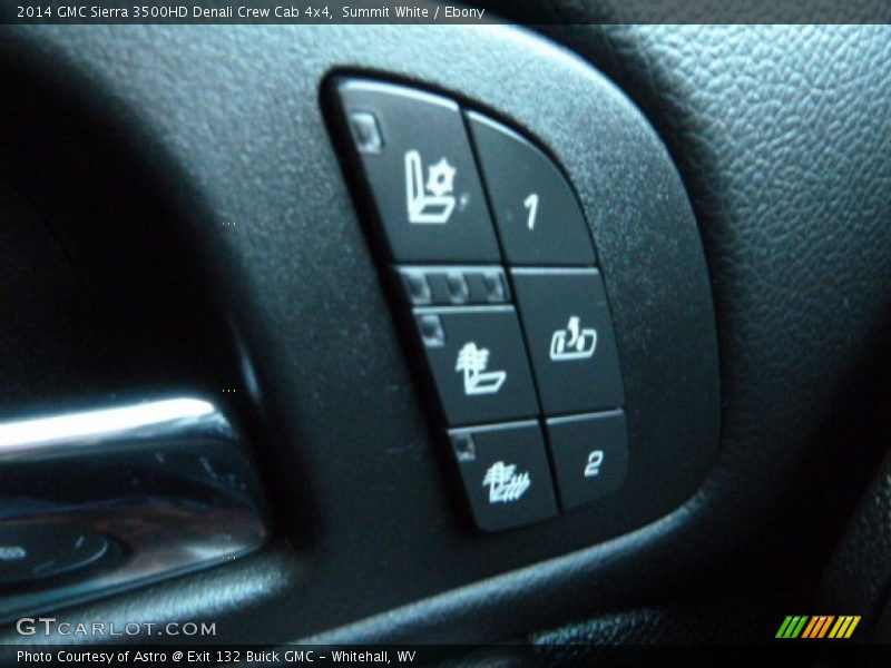 Summit White / Ebony 2014 GMC Sierra 3500HD Denali Crew Cab 4x4