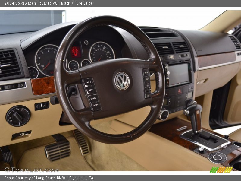 Black / Pure Beige 2004 Volkswagen Touareg V8