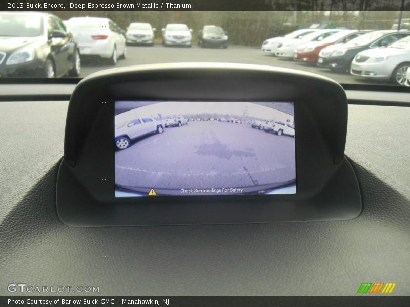 Deep Espresso Brown Metallic / Titanium 2013 Buick Encore