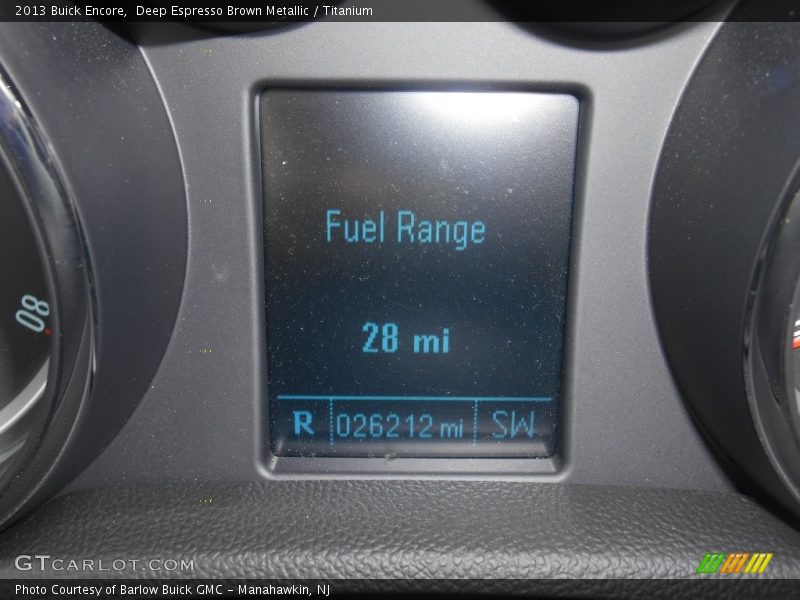 Deep Espresso Brown Metallic / Titanium 2013 Buick Encore