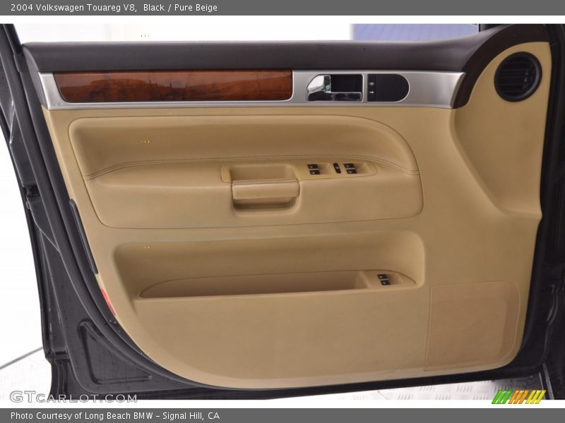 Black / Pure Beige 2004 Volkswagen Touareg V8