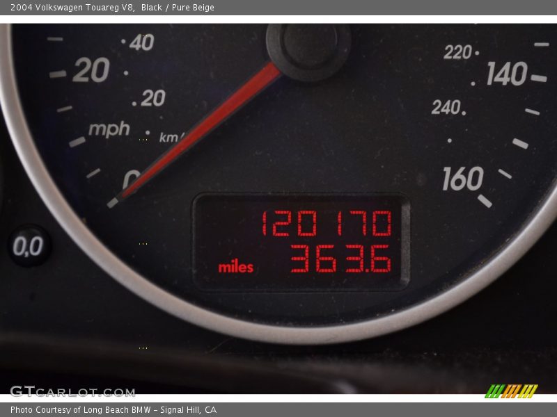 Black / Pure Beige 2004 Volkswagen Touareg V8