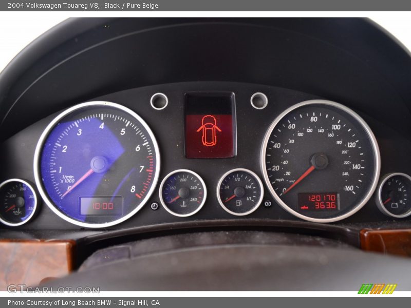 Black / Pure Beige 2004 Volkswagen Touareg V8