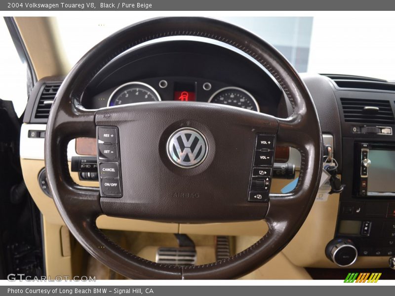 Black / Pure Beige 2004 Volkswagen Touareg V8