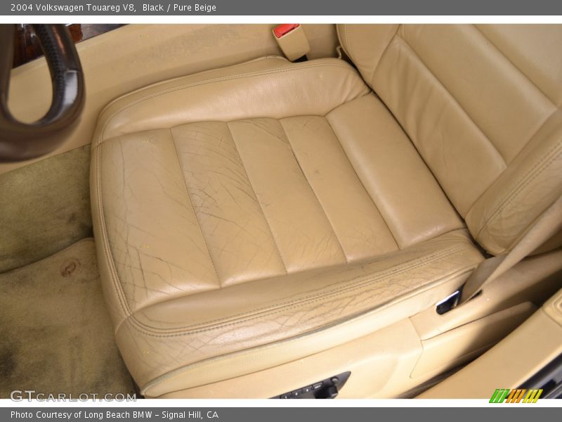 Black / Pure Beige 2004 Volkswagen Touareg V8