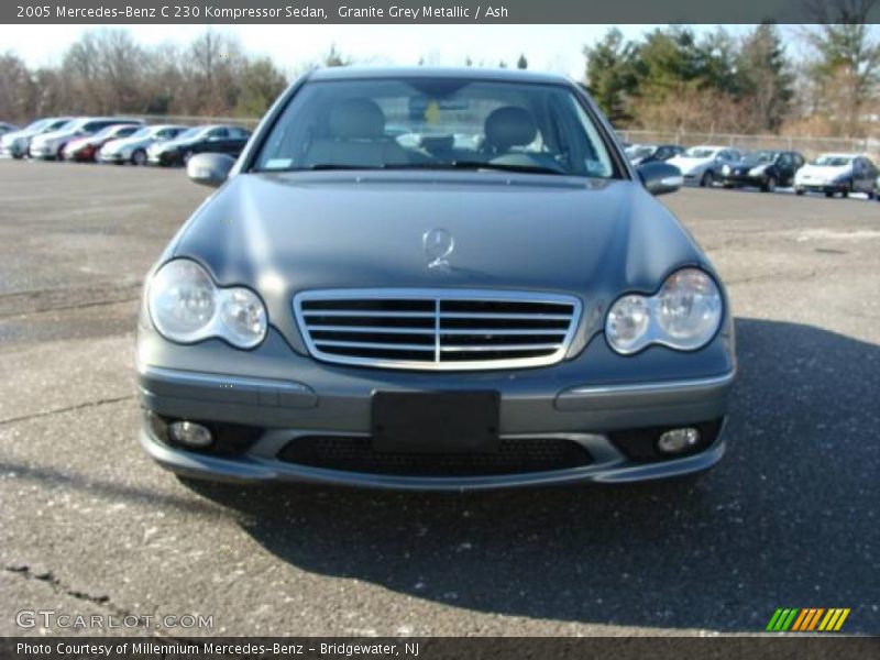 Granite Grey Metallic / Ash 2005 Mercedes-Benz C 230 Kompressor Sedan