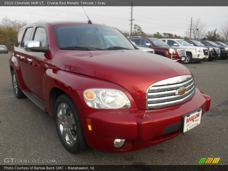 Crystal Red Metallic Tintcoat / Gray 2010 Chevrolet HHR LT