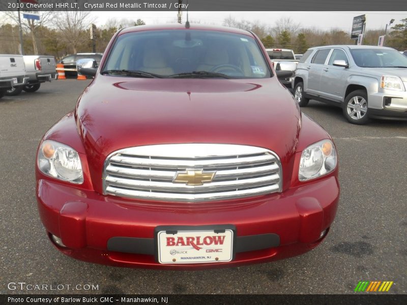 Crystal Red Metallic Tintcoat / Gray 2010 Chevrolet HHR LT