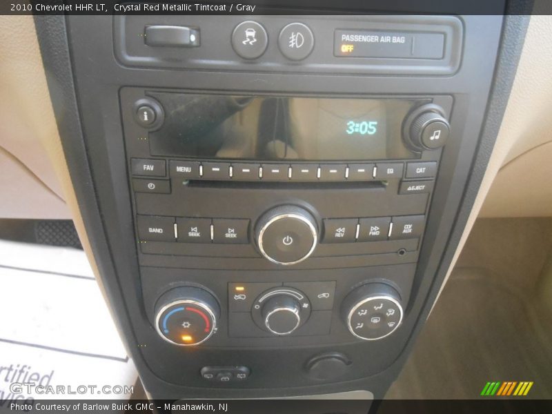 Crystal Red Metallic Tintcoat / Gray 2010 Chevrolet HHR LT