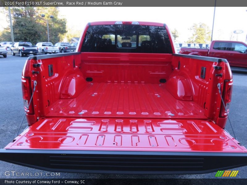 Race Red / Medium Earth Gray 2016 Ford F150 XLT SuperCrew