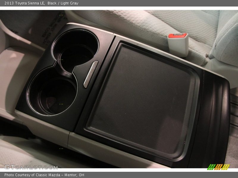 Black / Light Gray 2013 Toyota Sienna LE