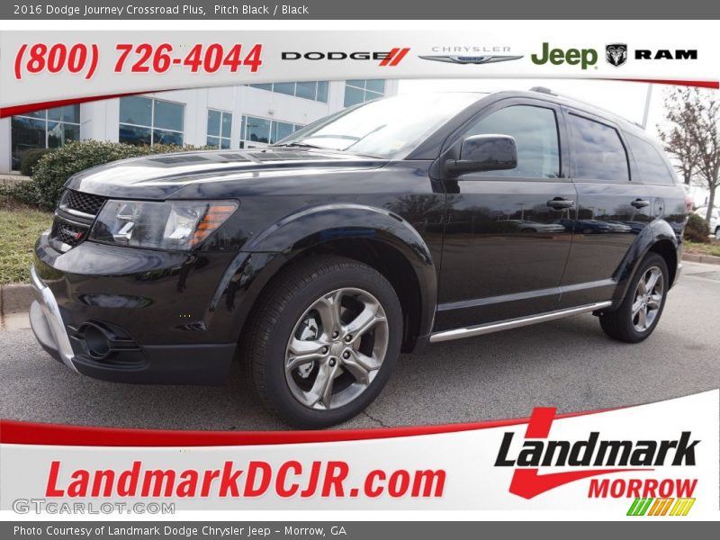 Pitch Black / Black 2016 Dodge Journey Crossroad Plus