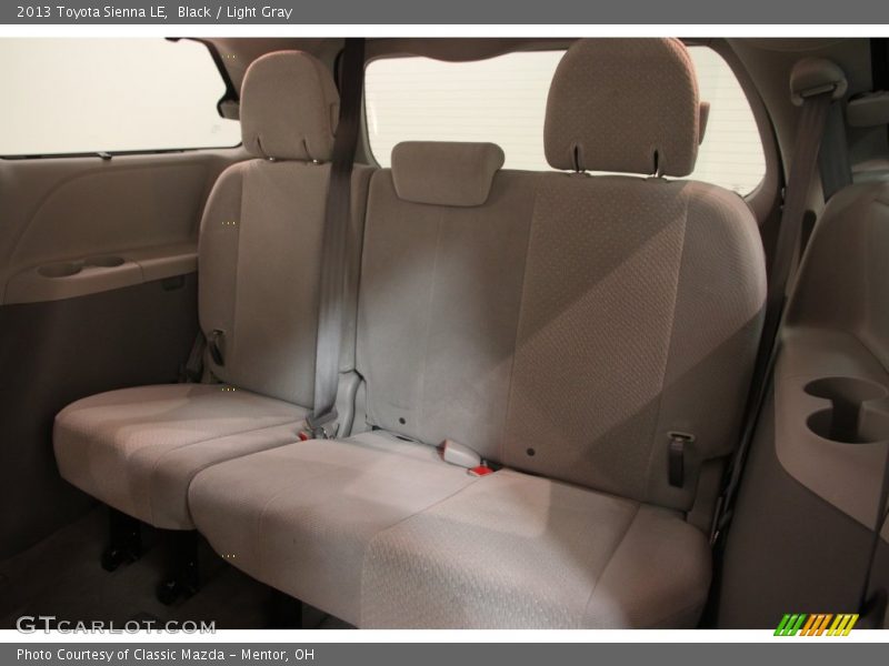 Black / Light Gray 2013 Toyota Sienna LE