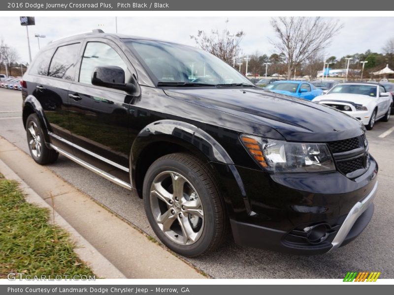 Pitch Black / Black 2016 Dodge Journey Crossroad Plus