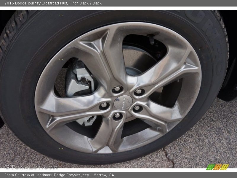 Pitch Black / Black 2016 Dodge Journey Crossroad Plus