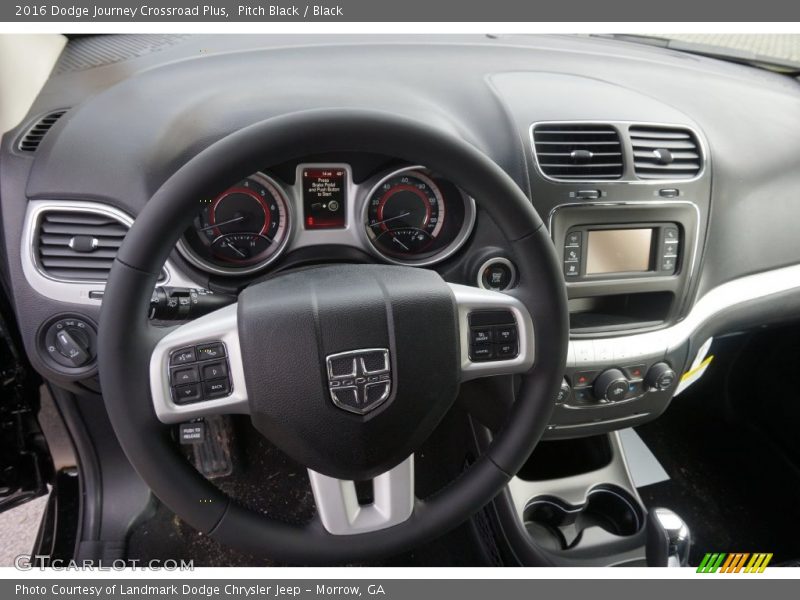Pitch Black / Black 2016 Dodge Journey Crossroad Plus