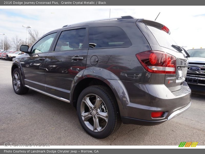 Granite Crystal Metallic / Black 2016 Dodge Journey Crossroad Plus