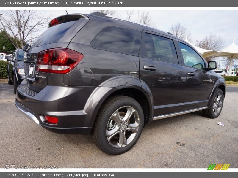 Granite Crystal Metallic / Black 2016 Dodge Journey Crossroad Plus