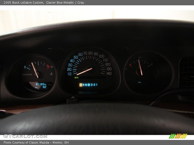 Glacier Blue Metallic / Gray 2005 Buick LeSabre Custom