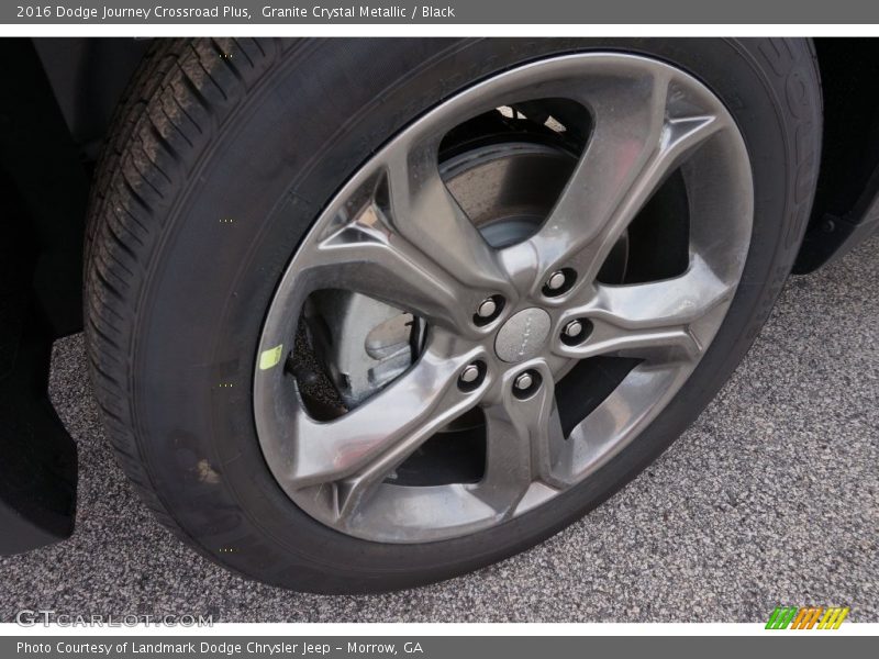 Granite Crystal Metallic / Black 2016 Dodge Journey Crossroad Plus