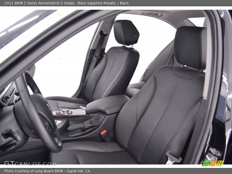 Black Sapphire Metallic / Black 2013 BMW 3 Series ActiveHybrid 3 Sedan