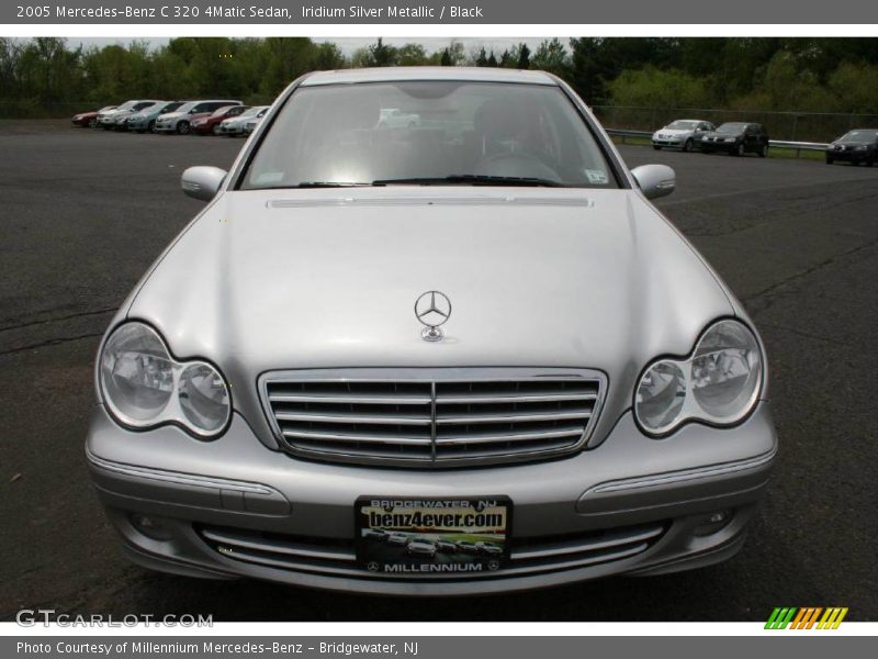 Iridium Silver Metallic / Black 2005 Mercedes-Benz C 320 4Matic Sedan