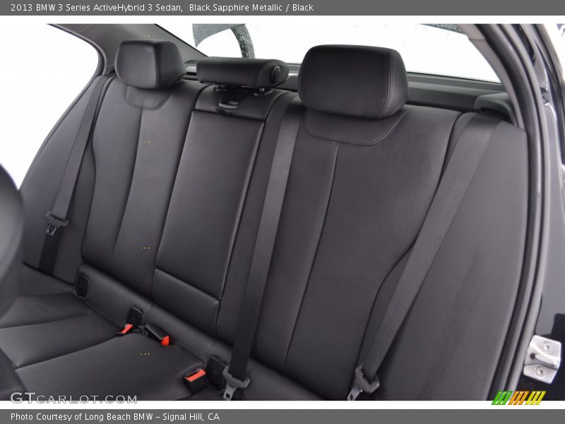Black Sapphire Metallic / Black 2013 BMW 3 Series ActiveHybrid 3 Sedan