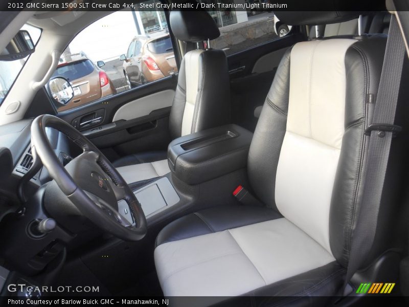 Steel Gray Metallic / Dark Titanium/Light Titanium 2012 GMC Sierra 1500 SLT Crew Cab 4x4