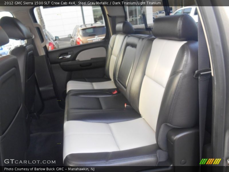 Steel Gray Metallic / Dark Titanium/Light Titanium 2012 GMC Sierra 1500 SLT Crew Cab 4x4