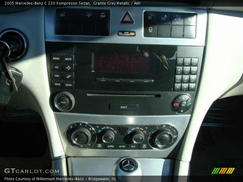 Granite Grey Metallic / Ash 2005 Mercedes-Benz C 230 Kompressor Sedan