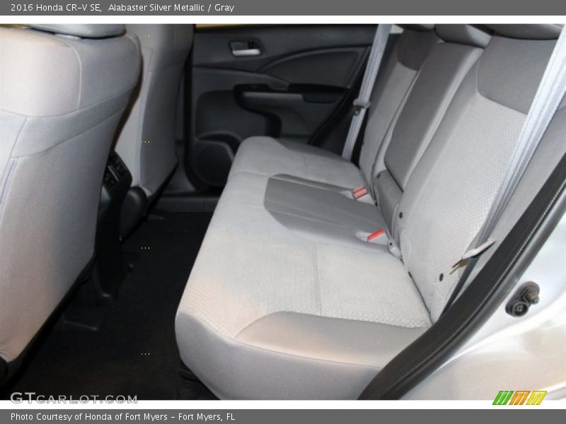 Alabaster Silver Metallic / Gray 2016 Honda CR-V SE