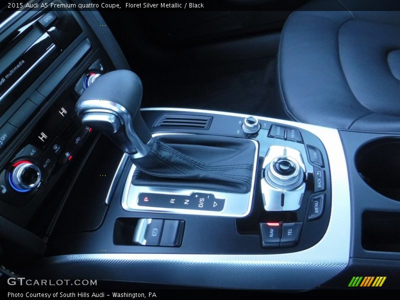 Floret Silver Metallic / Black 2015 Audi A5 Premium quattro Coupe