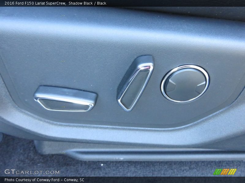 Shadow Black / Black 2016 Ford F150 Lariat SuperCrew