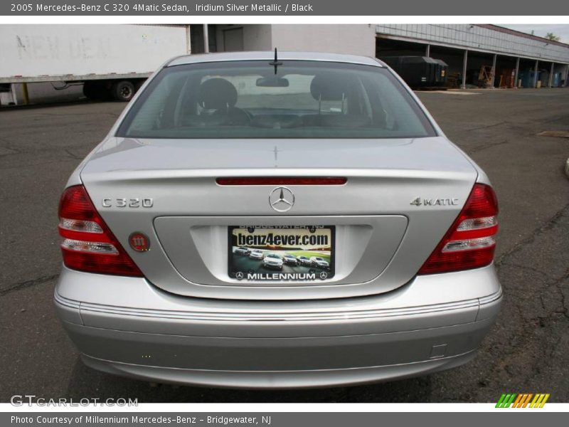 Iridium Silver Metallic / Black 2005 Mercedes-Benz C 320 4Matic Sedan