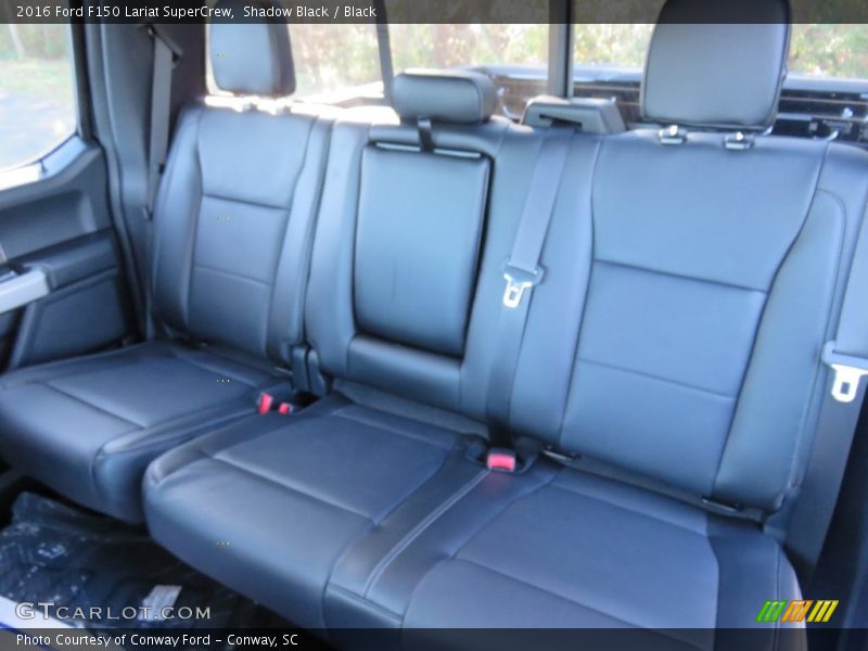 Shadow Black / Black 2016 Ford F150 Lariat SuperCrew