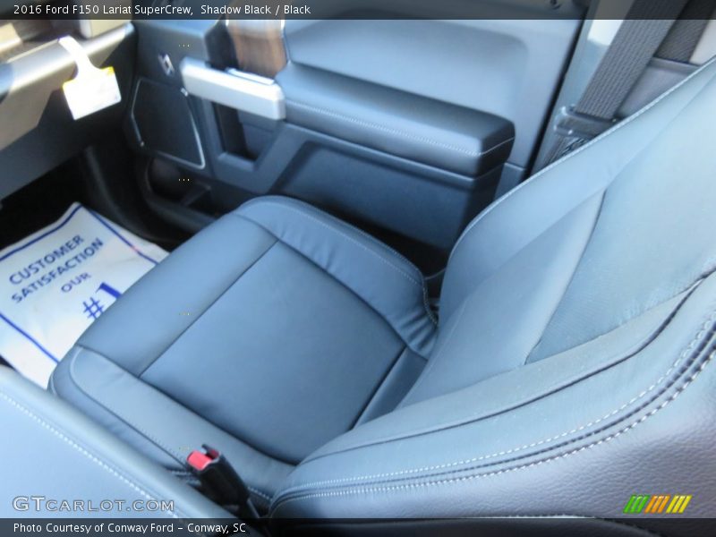 Shadow Black / Black 2016 Ford F150 Lariat SuperCrew