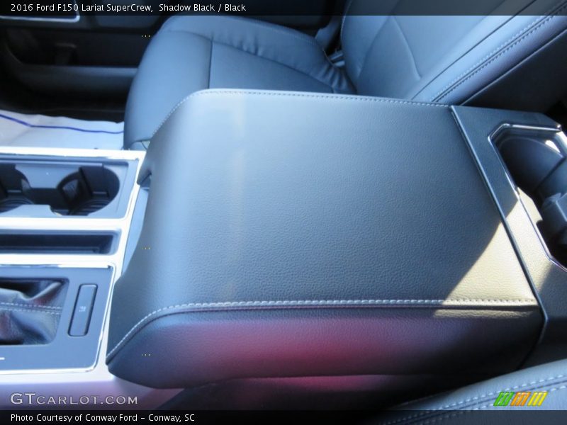 Shadow Black / Black 2016 Ford F150 Lariat SuperCrew