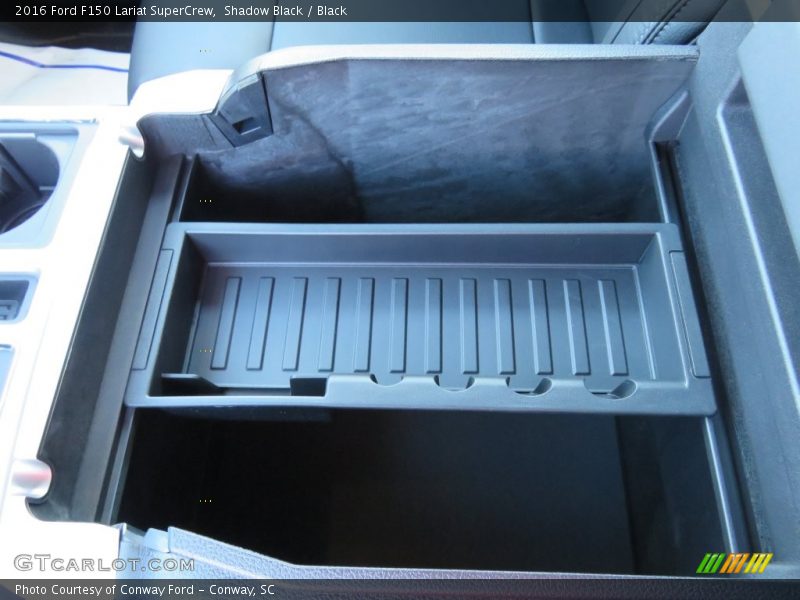 Shadow Black / Black 2016 Ford F150 Lariat SuperCrew