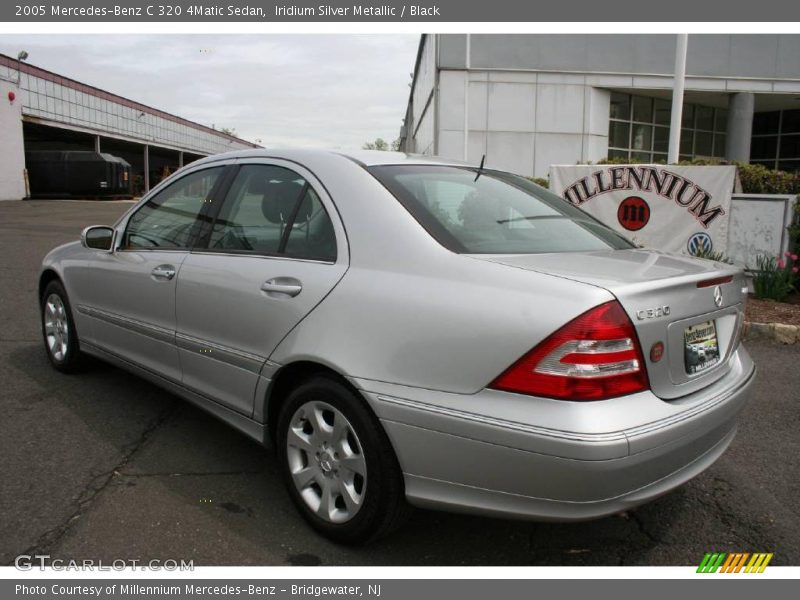 Iridium Silver Metallic / Black 2005 Mercedes-Benz C 320 4Matic Sedan