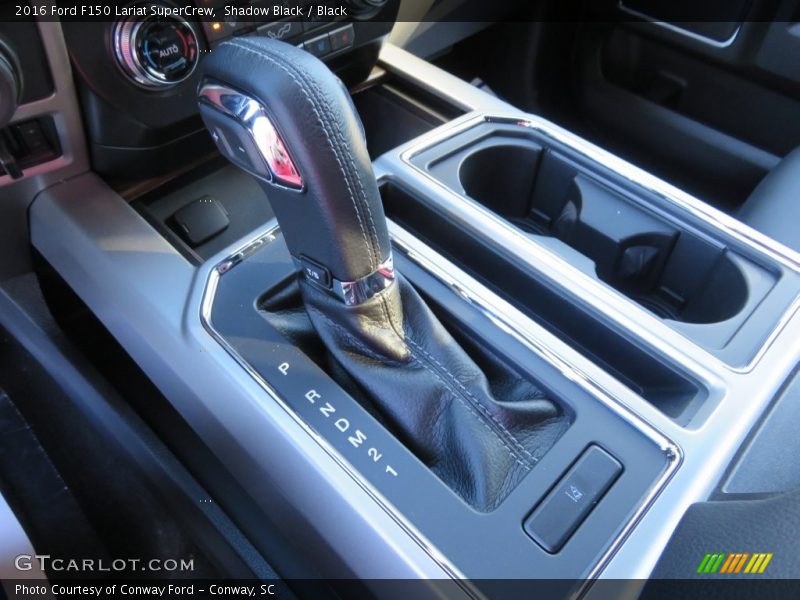 Shadow Black / Black 2016 Ford F150 Lariat SuperCrew