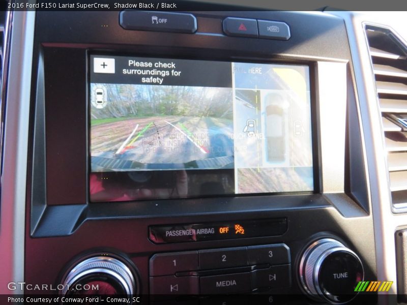 Shadow Black / Black 2016 Ford F150 Lariat SuperCrew